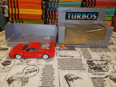 Superior Turbos 11/24 Sunnyside limited Ferrari F-40 včetně krabičky (1101721)