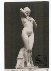 Pohled umění socha Salon 1911 E. Forestier Jeline Fille Editeur A. Noyer Paris (1236521)