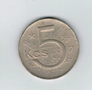 5 korun Kčs 1979 (173723c)