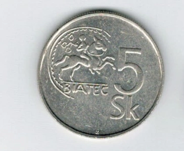 5 korun Sk Slovensko 1995 (173723d)