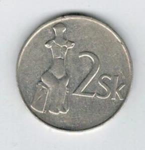 2 koruny Sk Slovensko 1993 (173723h)