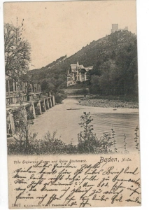 Pohlednice Baden  N. Oe. Villa Erzherzog (371923)