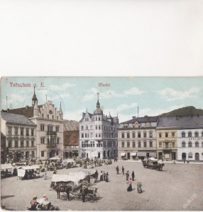 Děčín Tetschen a E.- Markt  (392114)