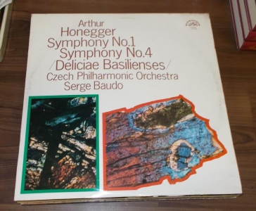 LP A. Honegger Symphony No. 1 No. 4  (67916) GD1