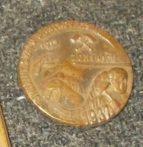 Odznak Skupiny svazu baníkov 1917 1937 20 výročí (974116f)