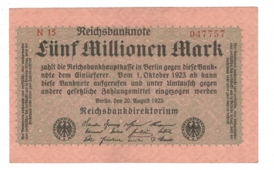 5 milionů marek 1923 (1307216)