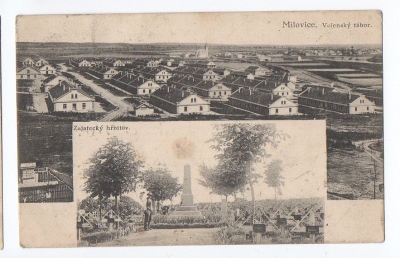 Milovice Vojenský tábor Zajatecký hřbitov (385215s)