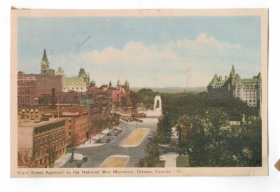 Elgin Street Approach to the National War Memorial Ottawa - Kanada (519317s)