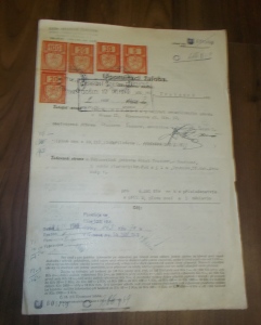 Dokument - Upomínací žaloba proti Sokol Trutnov 1949 (758117)