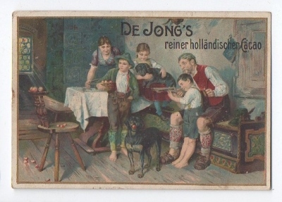 Stará reklama De Jongs Holandsko Cacao (902617) ext. sklad