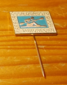 Odznak Přebor ČSSR dorostu Jablonec nad Nisou 1965 (957417j)