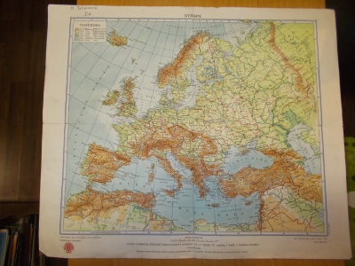 Evropa -mapa (611613)