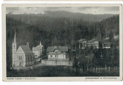 Janské Lázně v Krkonoších Johannisbad kostel (315917)