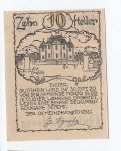 Nouzovka Německo 10 Heller (1377518f)