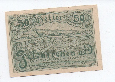 Nouzovka Německo 50 Heller (1377018b)