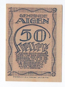 Nouzovka Německo 50 Heller (1377018d)