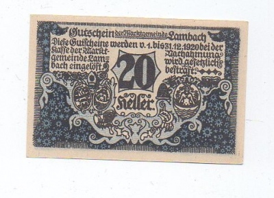 Nouzovka Německo 20 Heller (1377018f)