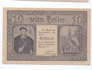 Nouzovka Německo 10 Heller (1376918d)