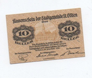 Nouzovka Německo 10 Heller (1376818c)