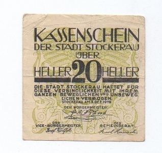 Nouzovka Německo 20 Heller (1376818d)