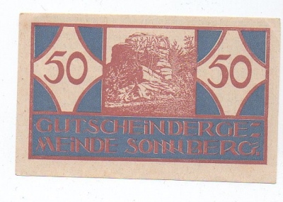 Nouzovka Německo 50 Heller (1376818g)