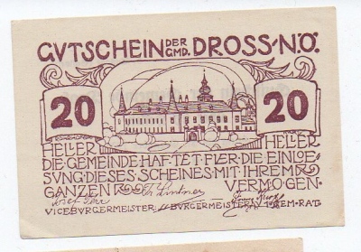 Nouzovka Německo 20 Heller (1376718b)