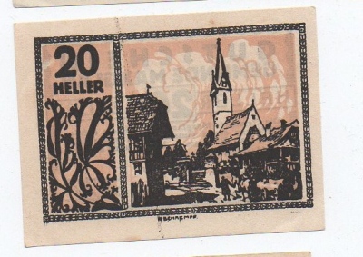 Nouzovka Německo 20 Heller (1376718c)