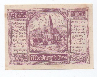 Nouzovka Německo 50 Heller (1376618d)