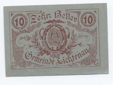 Nouzovka Německo 10 Heller (1376618f)