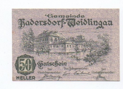 Nouzovka Německo 50 Heller (1376518b)