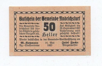 Nouzovka Německo 50 Heller (1376318h)