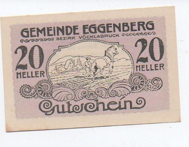 Nouzovka Německo 20 Heller (1376218b)