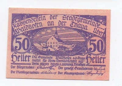 Nouzovka Německo 50 Heller (1376218g)