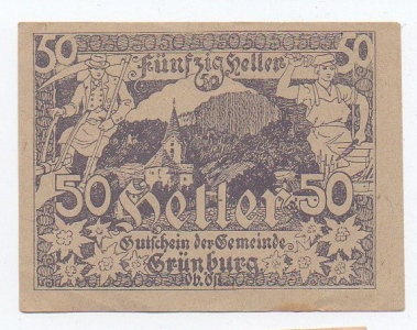 Nouzovka Německo 50 Heller (1376118b)