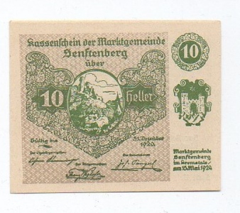 Nouzovka Německo 10 Heller (1375918f)