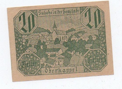 Nouzovka Německo 20 Heller (1375918g)