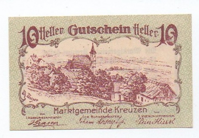 Nouzovka Německo 10 Heller (1375818b)