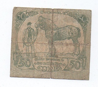 Nouzovka Německo 50 Heller (1375818h)
