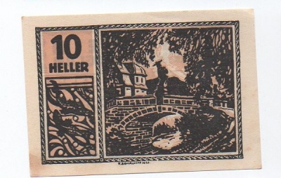 Nouzovka Německo 10 Heller (1375618c)