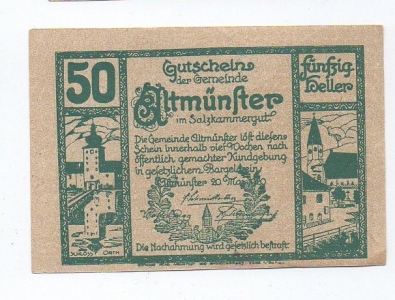 Nouzovka Německo 50 Heller (1375518e)