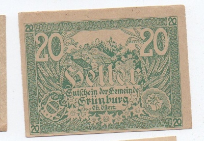 Nouzovka Německo 20 Heller (1375518f)