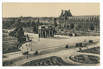 Paříž Paris panorama des Tuileries č. 37 (264519) externí sklad