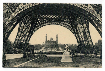 Paříž Paris Le Trocadéro vu sous La Tour Eiffel č. 57 (263919) externí sklad