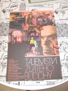 Filmový plakát A3 Tajemství zlatého buddhy autor Ziegler (335719d)