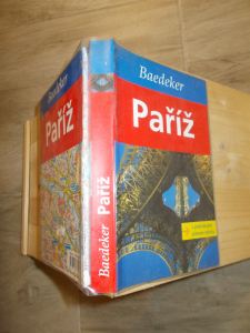 Paříž Baedeker -s podrobným plánem města (113319)