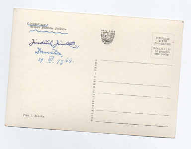 Autogram na pohlednici Jindřich Jindřich 1964 (252420) externí sklad