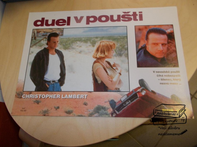 Plakátek foto fotoska Duel v poušti  (623221)