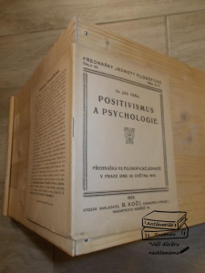 Positivismus a psychologie -Jos. Váňa (157621)