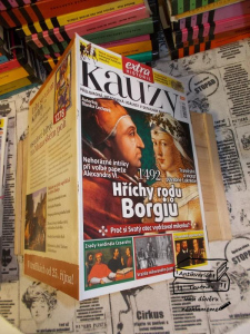 časopis Extra historie Kauzy - Hříchy rodu Borgiů 1492 č. 13 2013 (381920)
