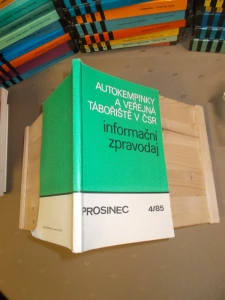 Autokempinky a veřejná tábořiště v ČSR informační zpravodaj prosinec 4/85 (500722)